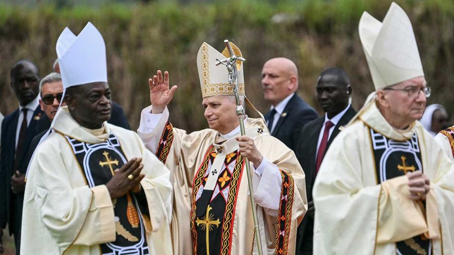 Papa León XIV en Bamenda, Camerún