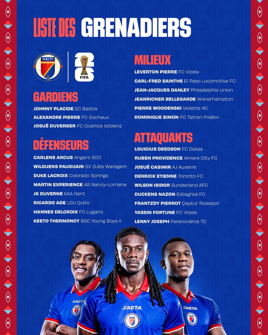 convocados de haití