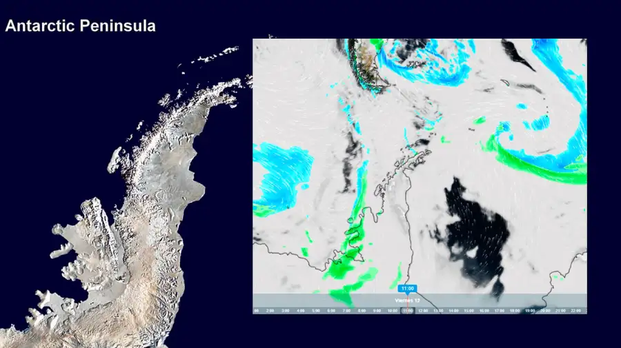 La Península Antártica registra temperaturas récord en junio 12062026