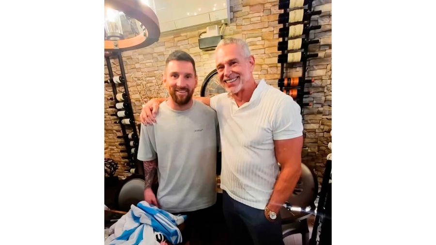 Messi en Baires Grill