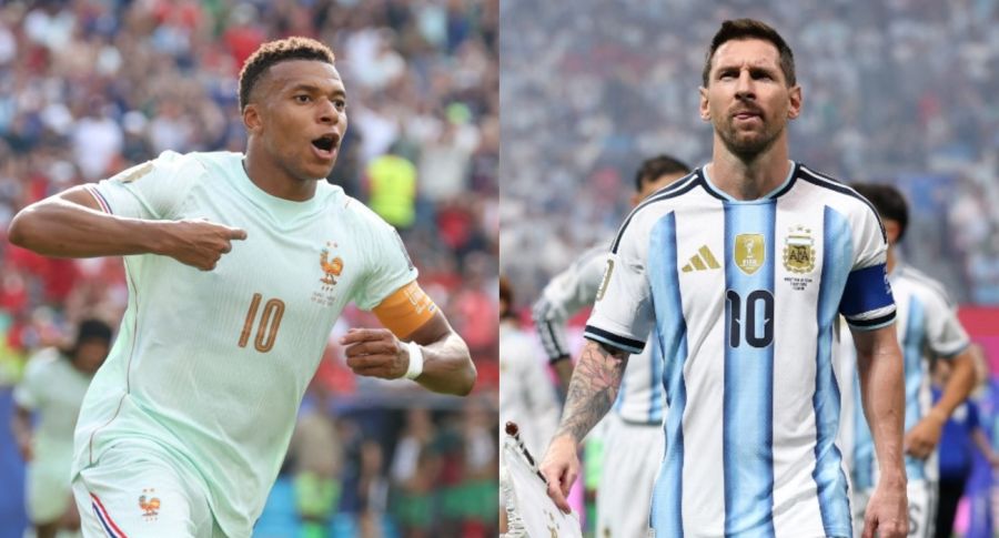 messi y mbappe