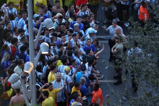 Incidentes en la previa de la final de la Copa América 