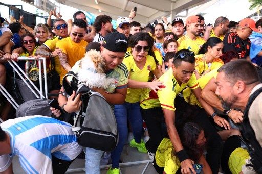 Incidentes en la previa de la final de la Copa América 