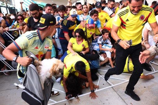 Incidentes en la previa de la final de la Copa América 