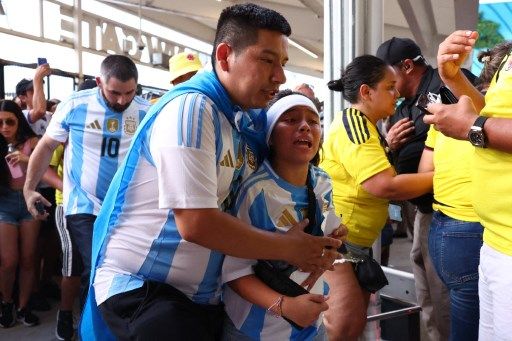 Incidentes en la previa de la final de la Copa América 