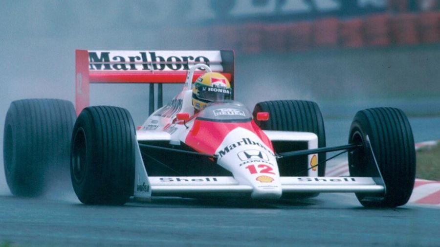 Senna Lluvia McLaren