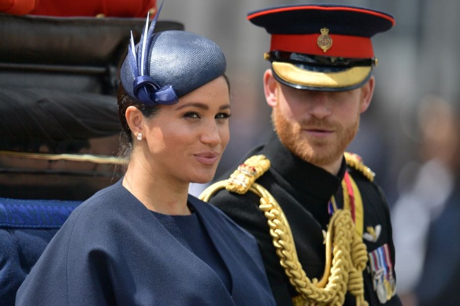 Meghan Markle reapareció en el cumpleaños de la Reina Isabel II