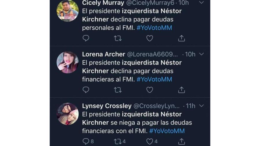 Pro-Macri Bots 