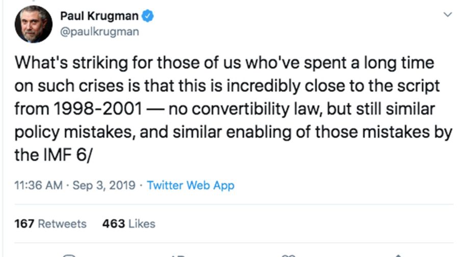 Krugman Tweet 2