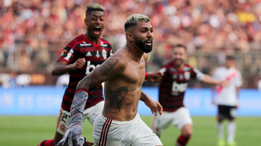 Gabriel Barbosa Flamengo River Libertadores