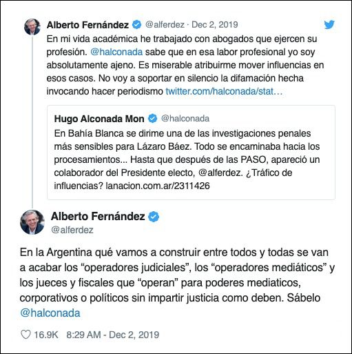 Alberto Fernández tuit 3