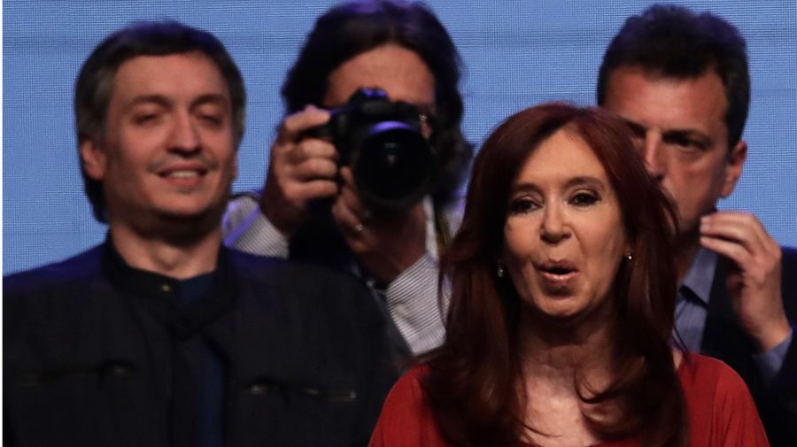 Máximo Kirchner and Cristina Fernández de Kirchner stock