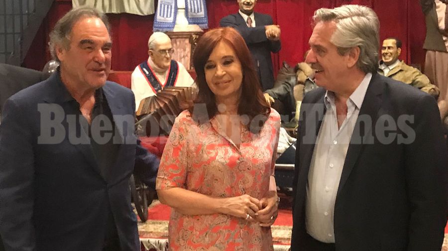 Oliver Stone CFK Cristina Alberto