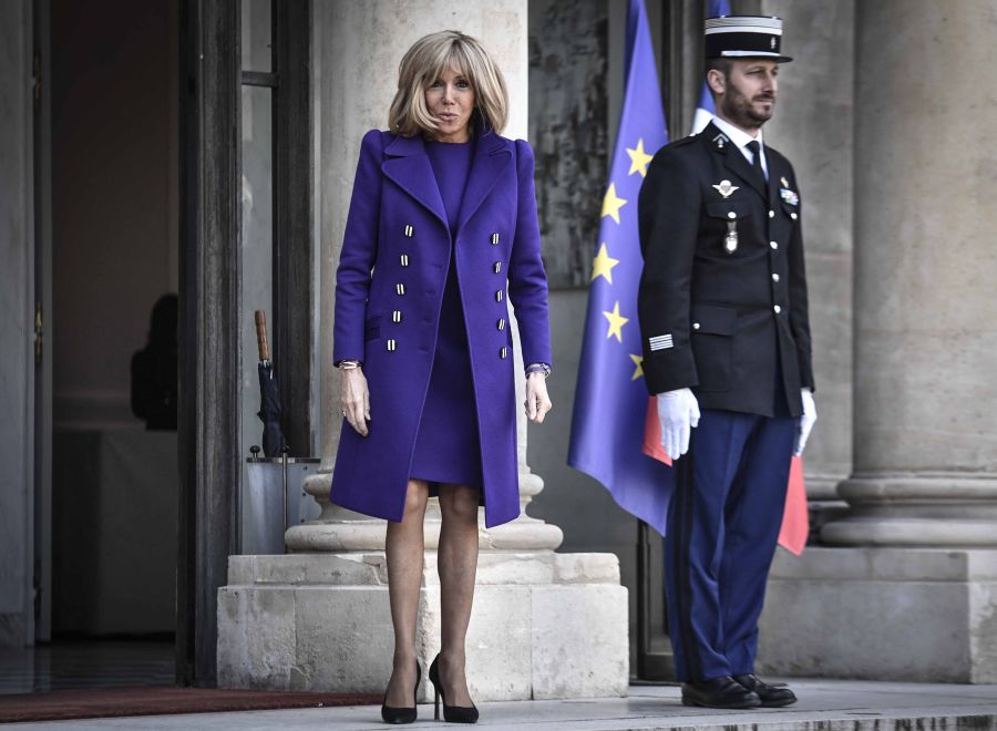 Fabiola Yáñez y Brigitte Macron: su encuentro en París