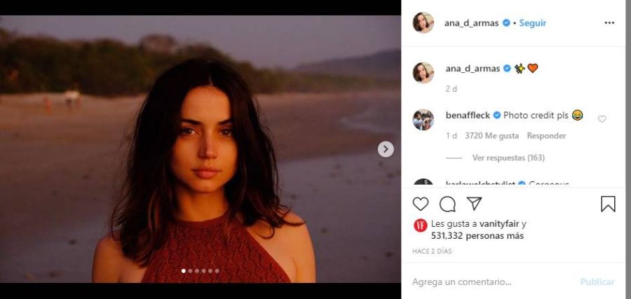 Ben Affleck, enamorado de Ana de Armas: las fotos que confirman el romance 