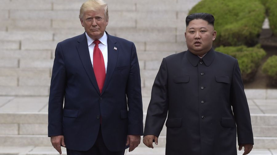  Kim Jong Un con Trump y con Xi Jinping 20200428