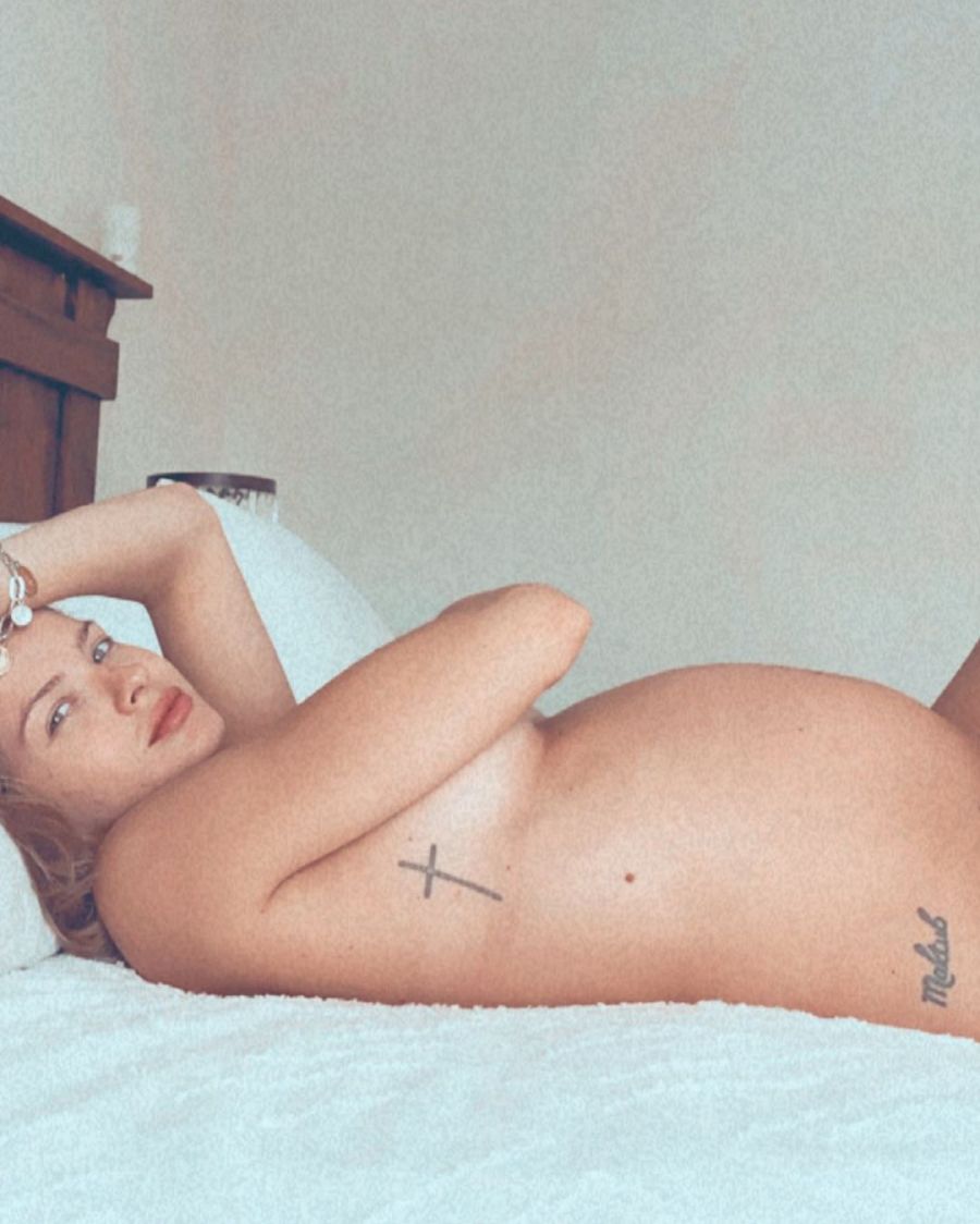 La China Suárez confirmó su embarazo y mostró una foto de su pancita