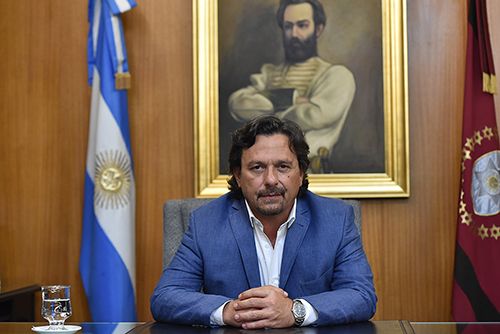 El gobernador de Salta Gustavo Sáenz