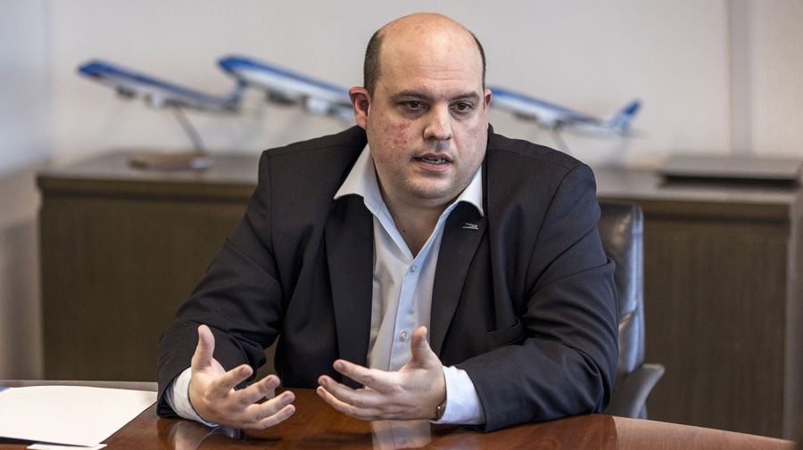 Aerolíneas Argentinas President Pablo Ceriani