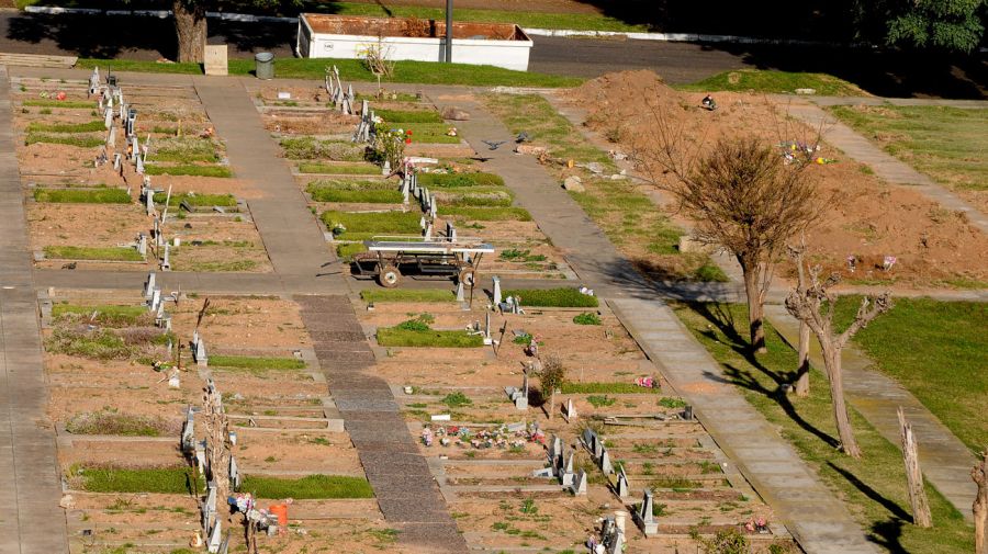 Cementerios de Flores y Chacarita en cuarentena 20200605