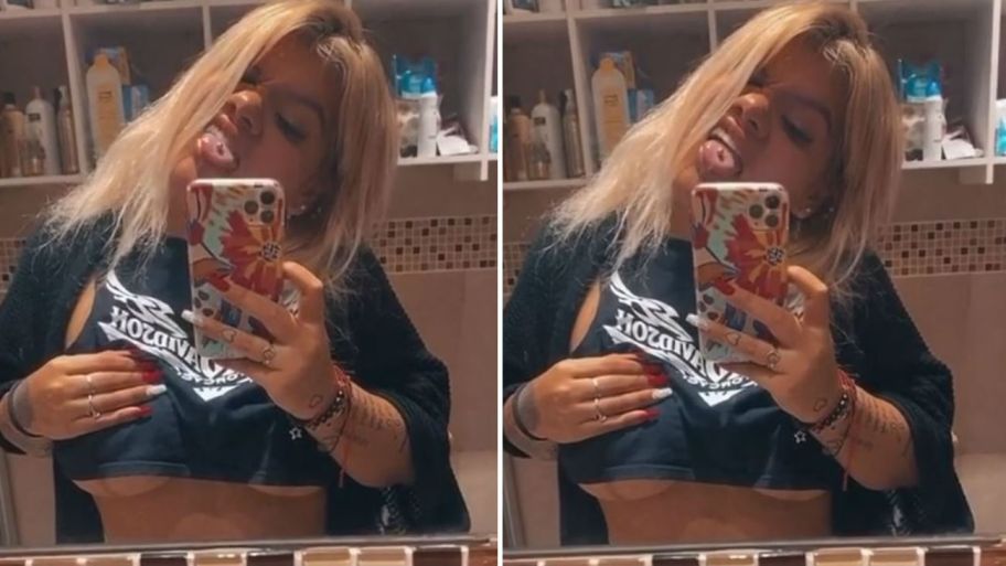 Exitoina Morena Rial Incendio Instagram Con Una Foto Hot
