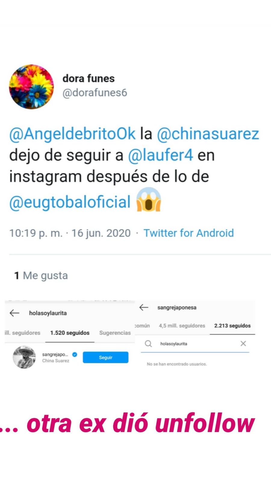 La decisión de la China Suárez que involucra a Laurita Fernández 