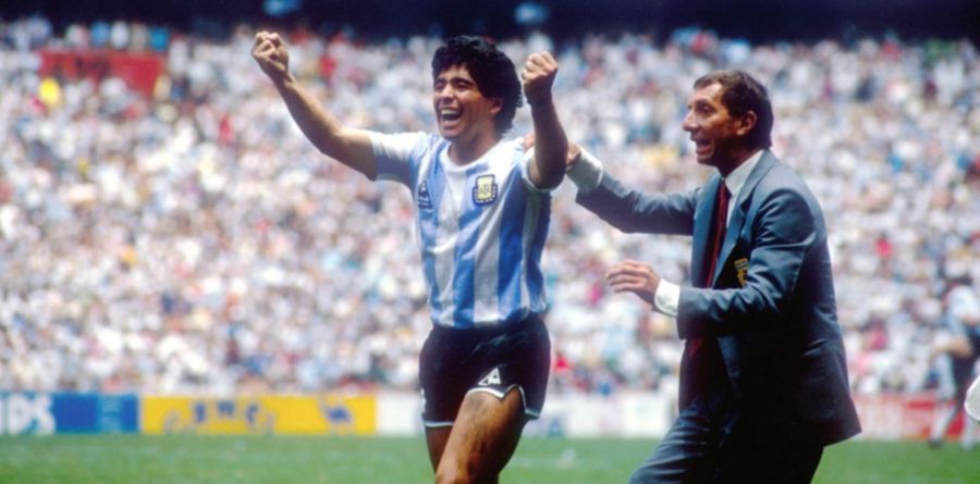 Maradona y Bilardo