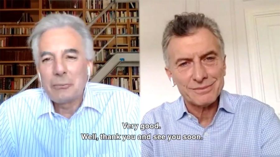 Macri y Vargas Llosa 20200708