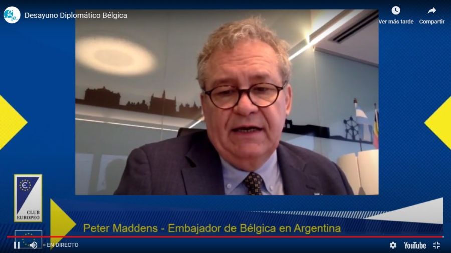 Peter Maddens embajador Belgica 20200721