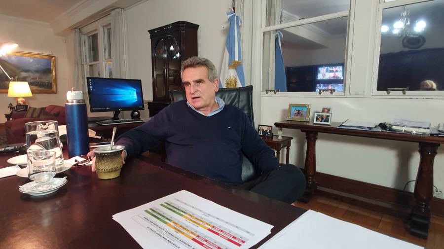 Entrevista al ministro de Defensa, Agustín Rossi