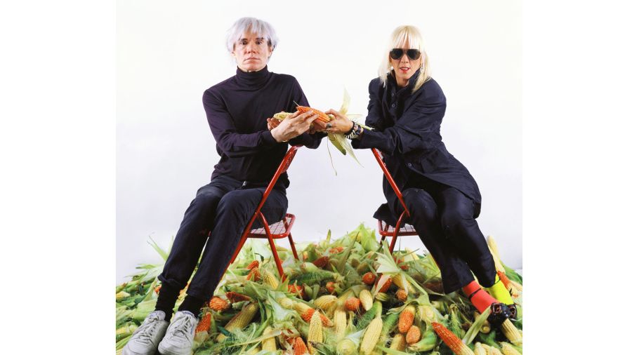 Andy Warhol y Marta Minujín