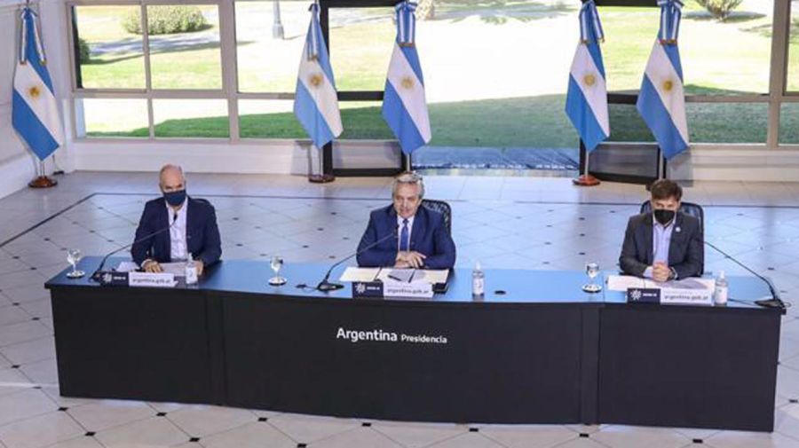 El presidente Alberto Fernández anuncia una nueva etapa del aislamiento social 20200814