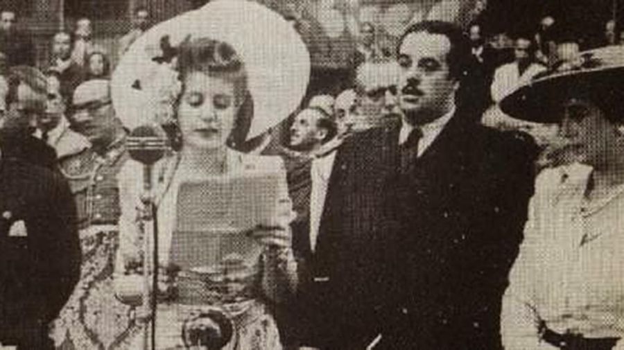  Eva Perón visita a España. 20200904