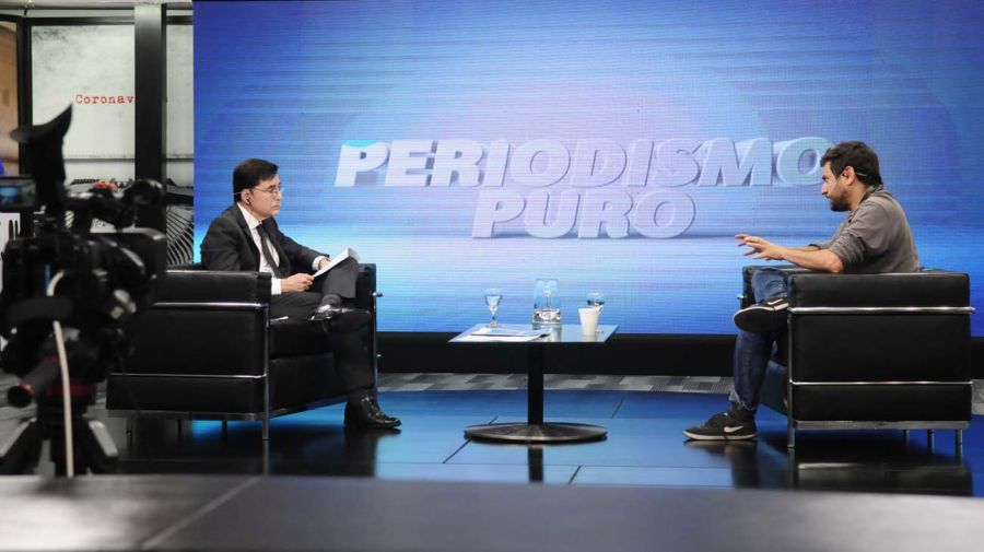 Juan Grabois, en la entrevista con Jorge Fontevecchia.