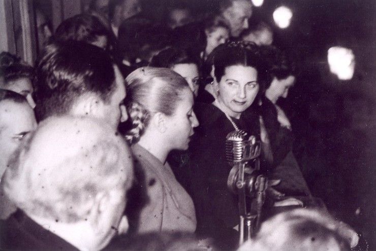 Eva Duarte de Perón fundó el Partido Peronista Femenino