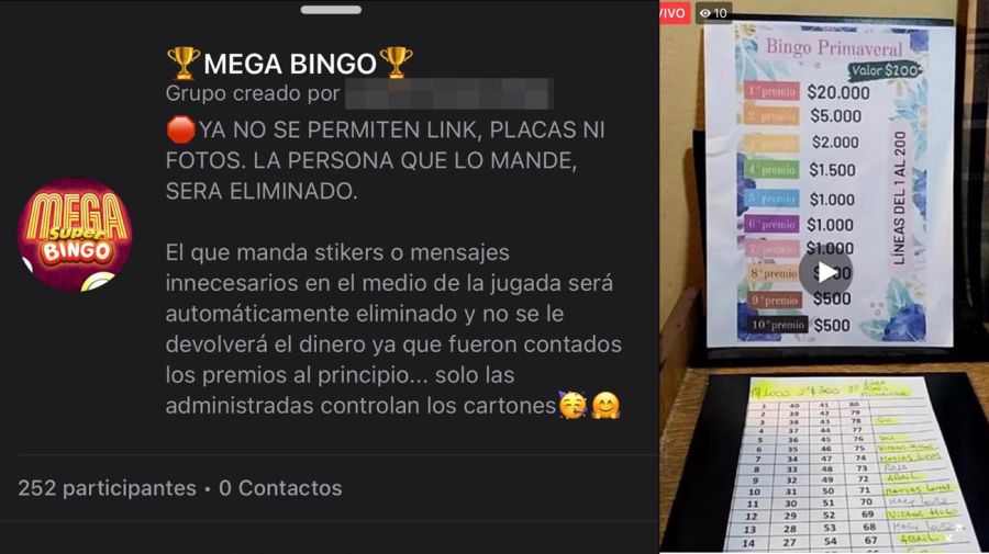 Bingos Clandestinos 20200924