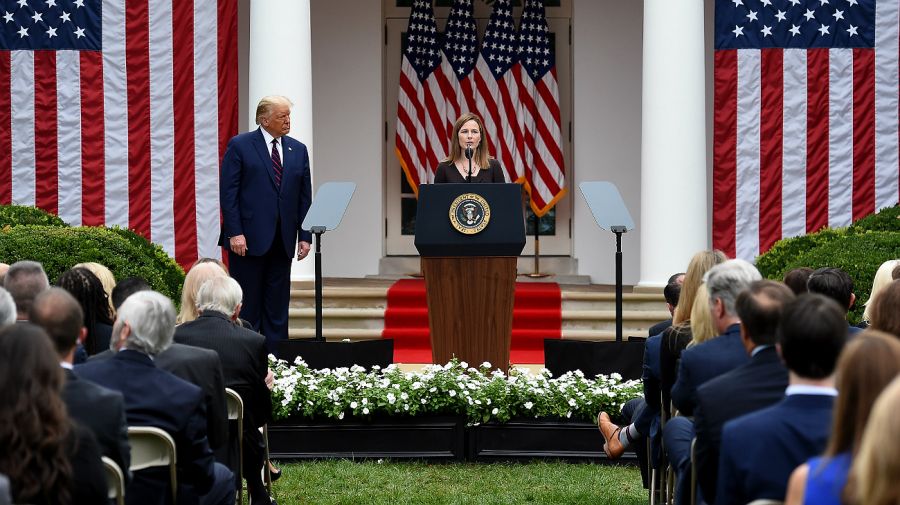 Amy Coney Barrett es nominada por Donald Trump a la Corte Suprema de los Estados Unidos.
