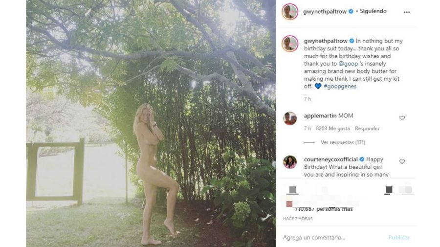 Gwyneth Paltrow desnuda