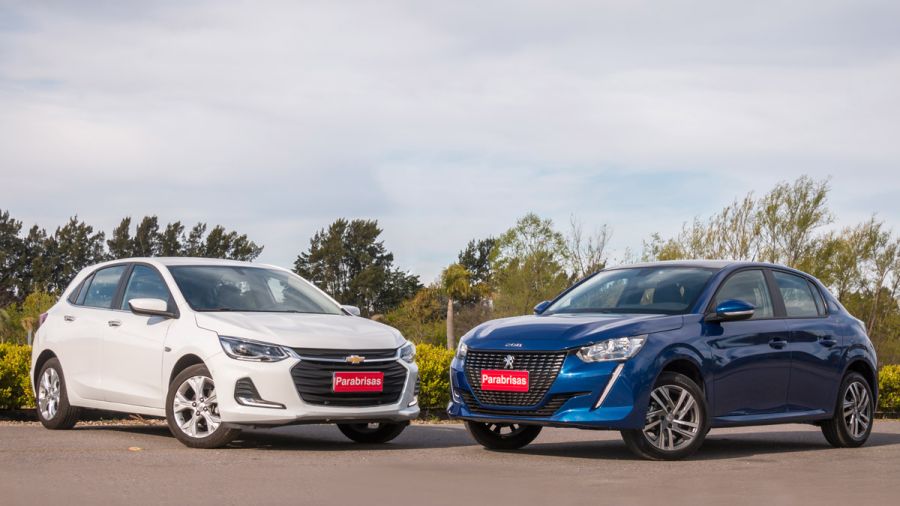 Chevrolet Onix vs Peugeot 208