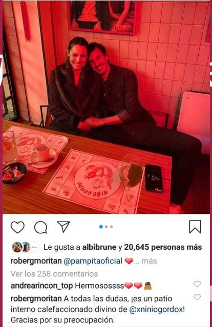 La explicación de Roberto García Moritán por su salida romántica con Pampita