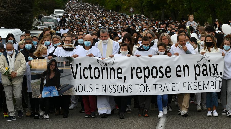 El caso del femicidio de Victorine Dartois conmovió a todo el sudeste francés.