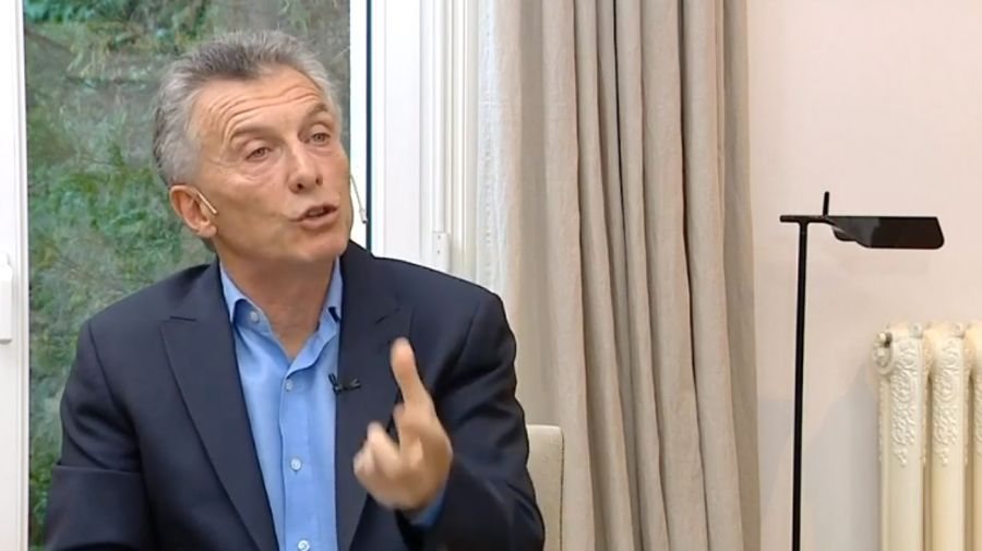 El ex presidente Mauricio Macri