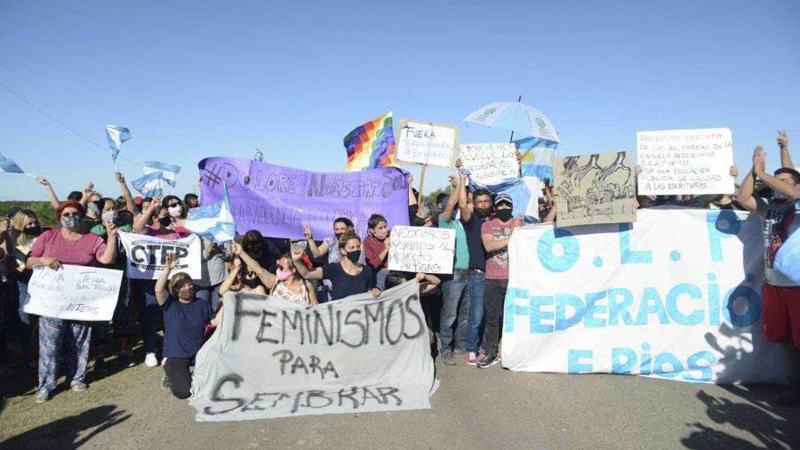 Caso Etcevehere Marcha gente de Grabois en Entre Rios Proyecto Argtigas