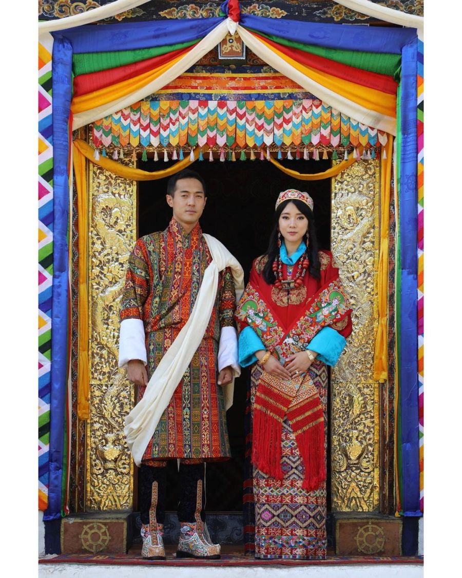 En una ceremonia íntima, se casó la princesa Euphelma, hermana del Rey de Bután