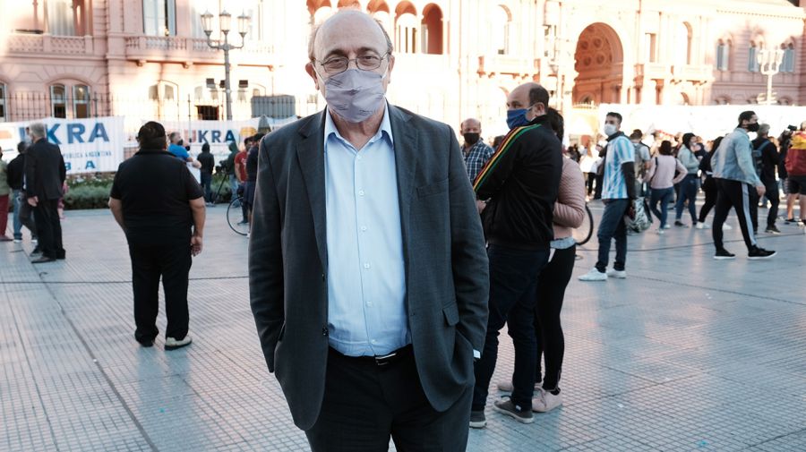 Postales de la marcha conmemorativa de Néstor Kirchner, el pasado 27 de octubre. Fotos de Néstor Grassi.