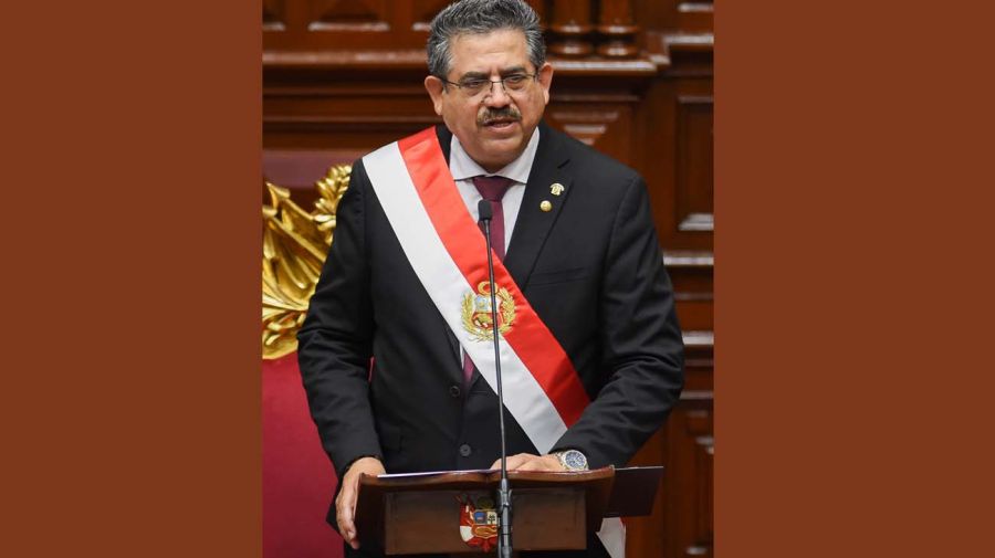 Manuel Merino, nuevo presidente de Perú-20201110