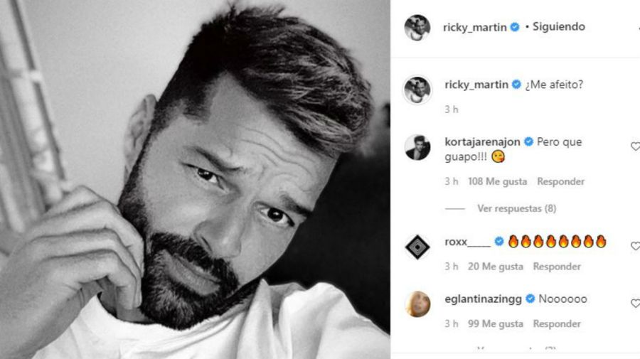 Ricky Martin sensual