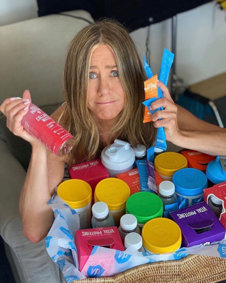 Jennifer Aniston, la nueva directora creativa de una firma de vitaminas con colágeno