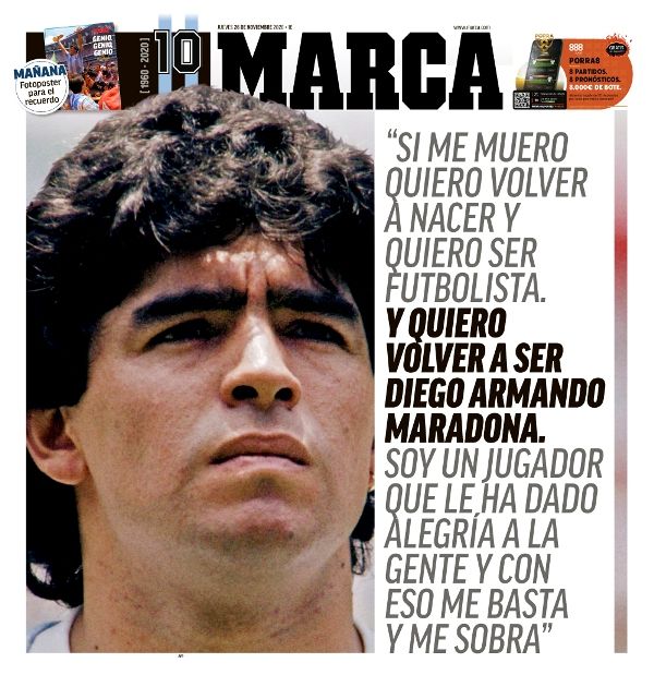 portadas Maradona