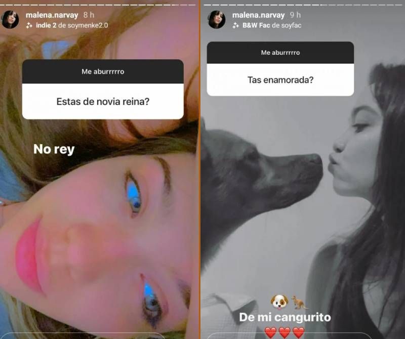 Malena Narvay habló de su nuevo romance tras la filtración de sus fotos